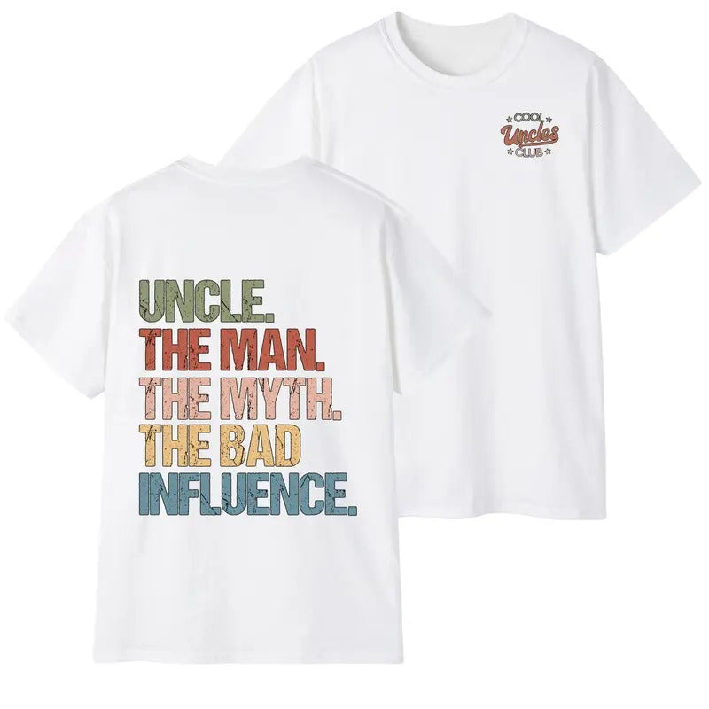 Cool Uncles Club Funny 2 Sides T-Shirt Hoodie Sweatshirt | PrintMintTees.com