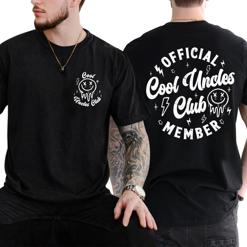 Cool Uncles Club Shirt for Men,  Shirt for Uncle,Cool Uncles Shirt for New Uncle,Uncle Sweatshirt,Fathers Day Hoodie