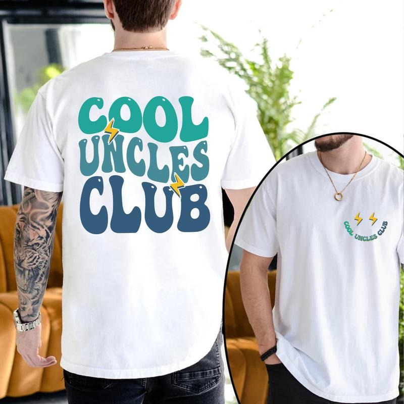 Cool Uncles Club T-shirt, Uncle Shirt, Gift for Uncle, Best Uncle Ever, Cool Uncle, Retro Shirt Hoodie, Sweatshirt