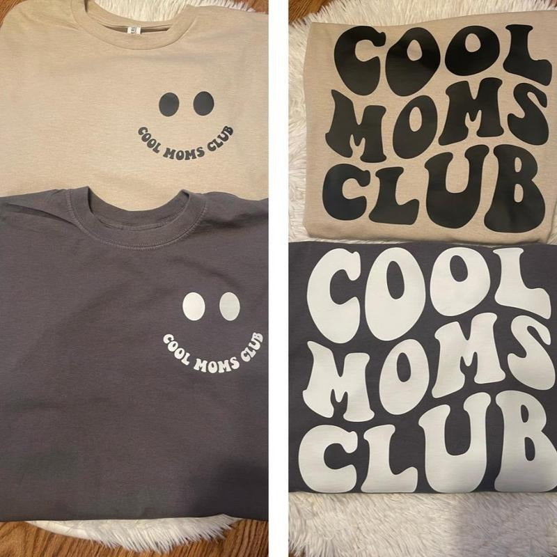 Cool moms club T-Shirt Womenswear Hoodie, Sweatshirt | PrintMintTees.com