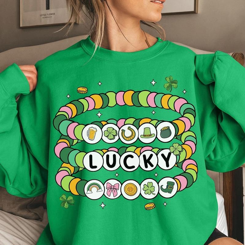 Coquette St. Patrick's Day Sweatshirt