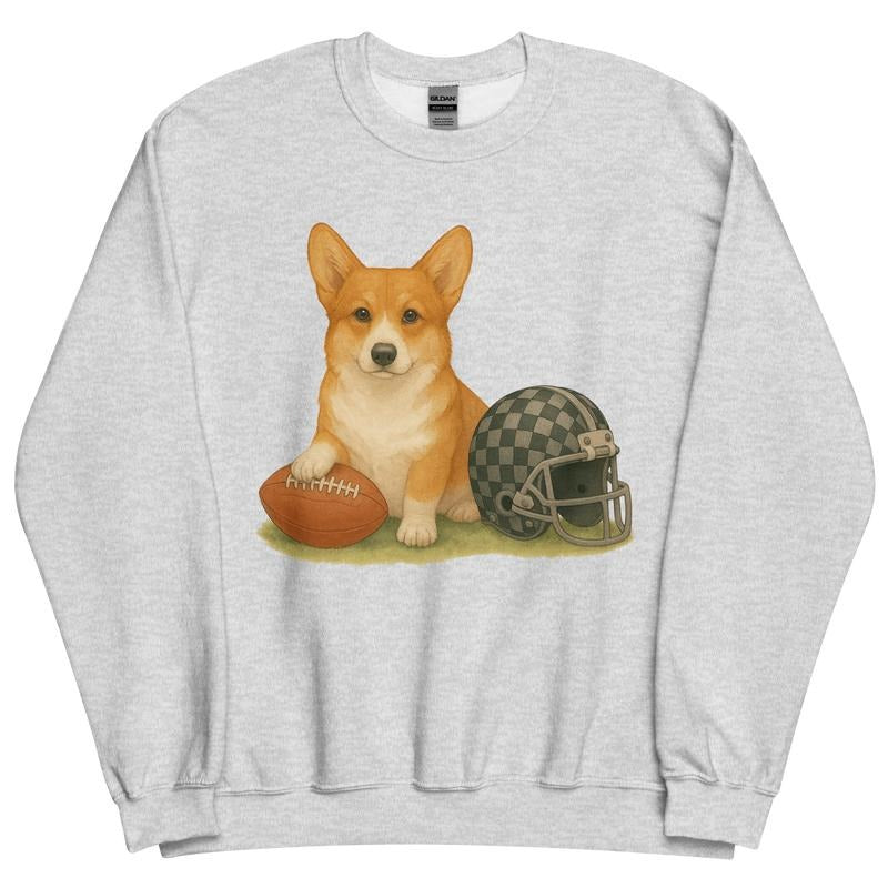 Corgi Football Sweatshirt