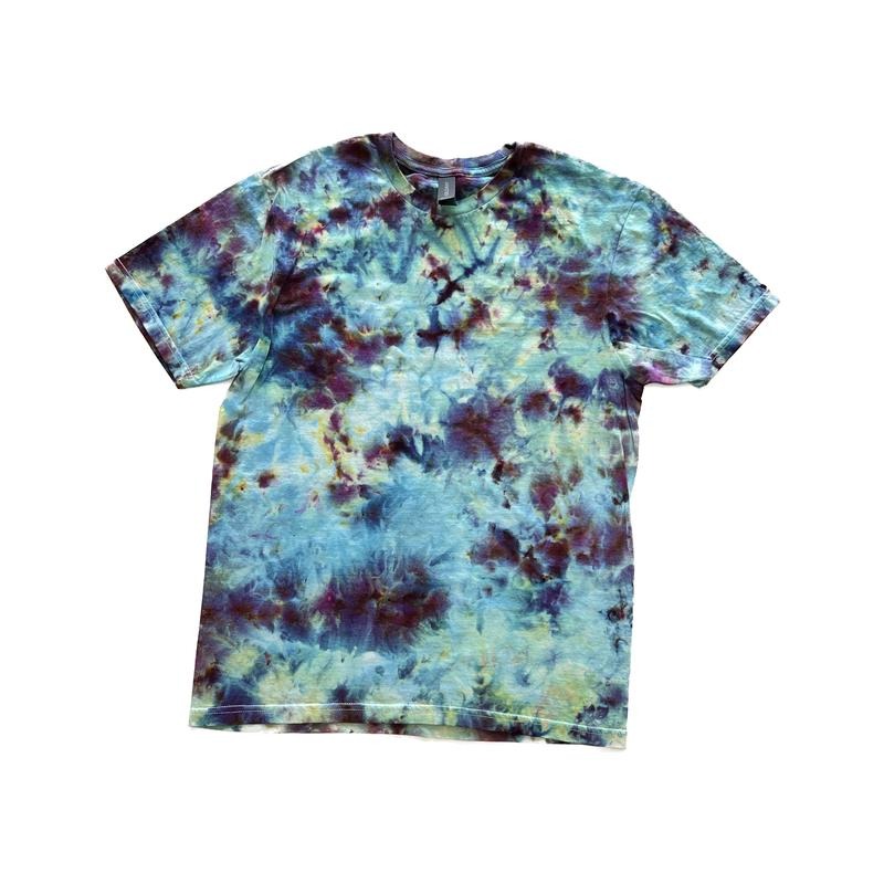 Cosmic Ice T-Shirt Tie-Dye Design Streetwear Casual Tee for Men 100% Cotton Sizes Small to 5X Stylish Hoodie Sweatshirt