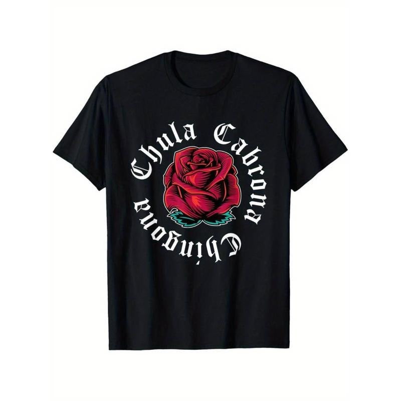 Cotton Womens Mexicana Chicana Mexican Chula Cabrona Chingona T-Shirt Men'S Crew Neck Fashionable Comfortable And...