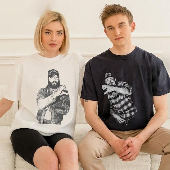 Couple Shirt I Had Some Help Shirt, Posty Wallen Fan Shirt, Music Fan shirt Hoodie Sweatshirt | PrintMintTees.com