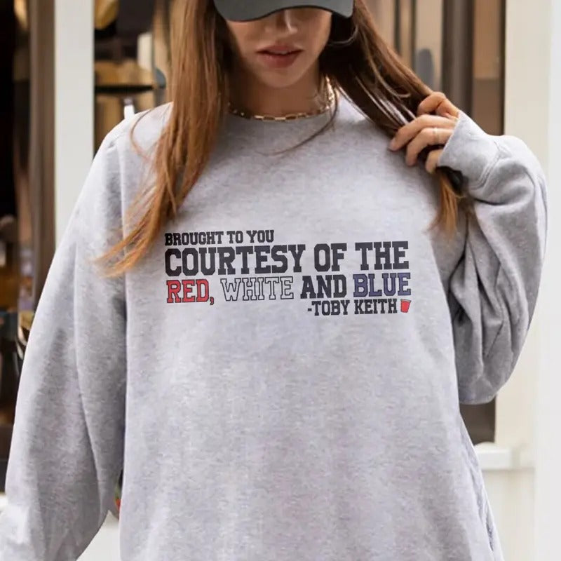 Courtesy Red White Blue T-Shirts, Hoodie, Sweatshirt