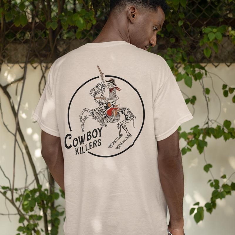 Cowboy Killer Rodeo 90s Vintage Western Shirt Retro Cowboy Relaxed Shirt Menswear Streetwear Topstyle{N002}2 T-Shirts, Hoodie, Sweatshirt