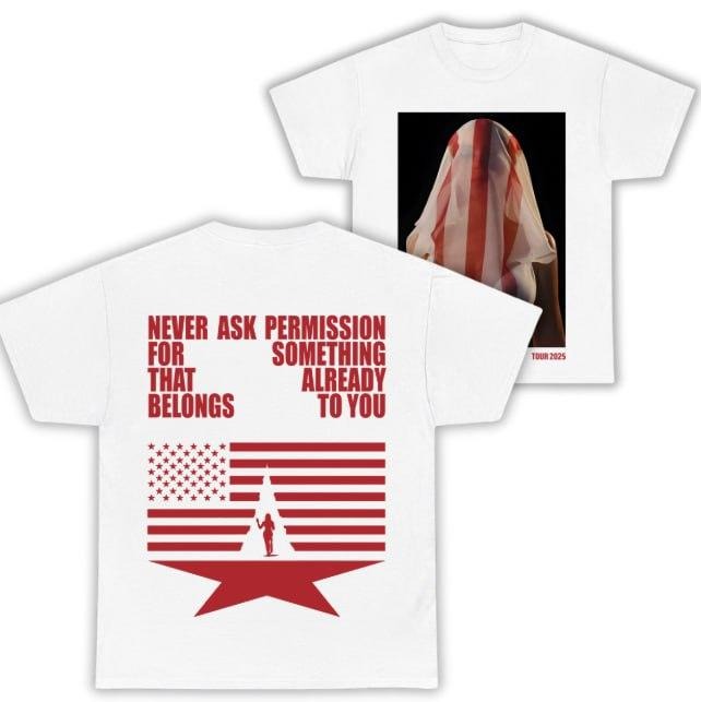 Cowboy Shirt "Never ask permission for something that already belongs to you." Retro Tshirt for Cowboy Fans Hoodie Sweatshirt