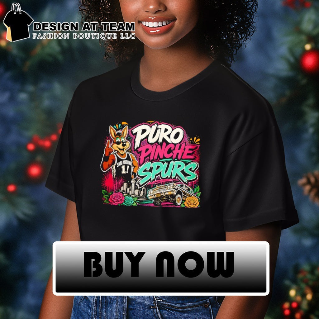 Coyote Puro Pinche Spurs San Antonio Spurs Basketball NBA 2026 shirt