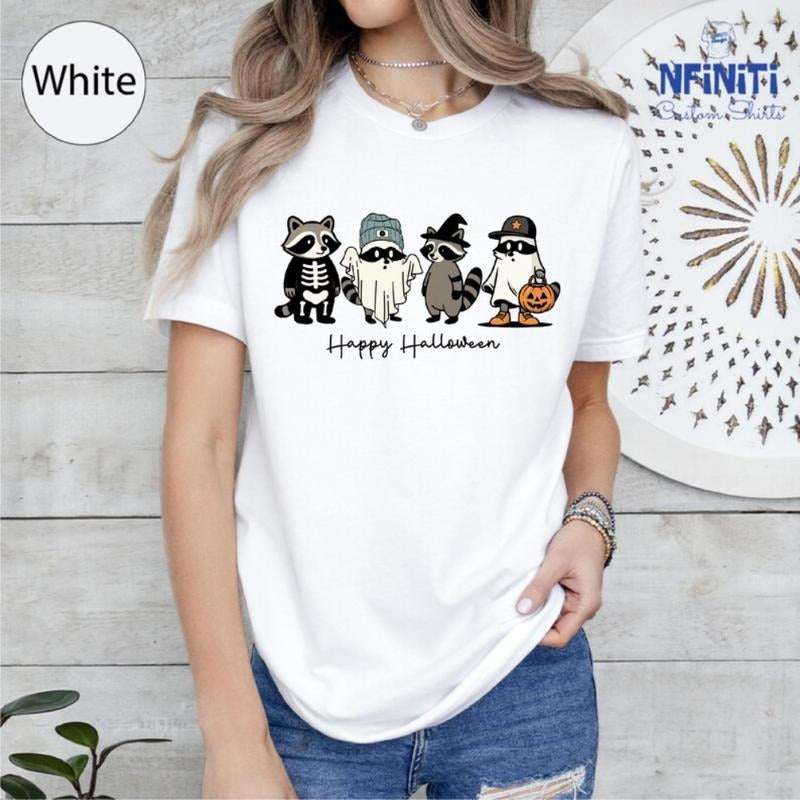 Cozy Embroidered Animal Hoodie, Feral Raccoon Shirt, Unhinged Snack Lover Sweatshirt | PrintMintTees.com