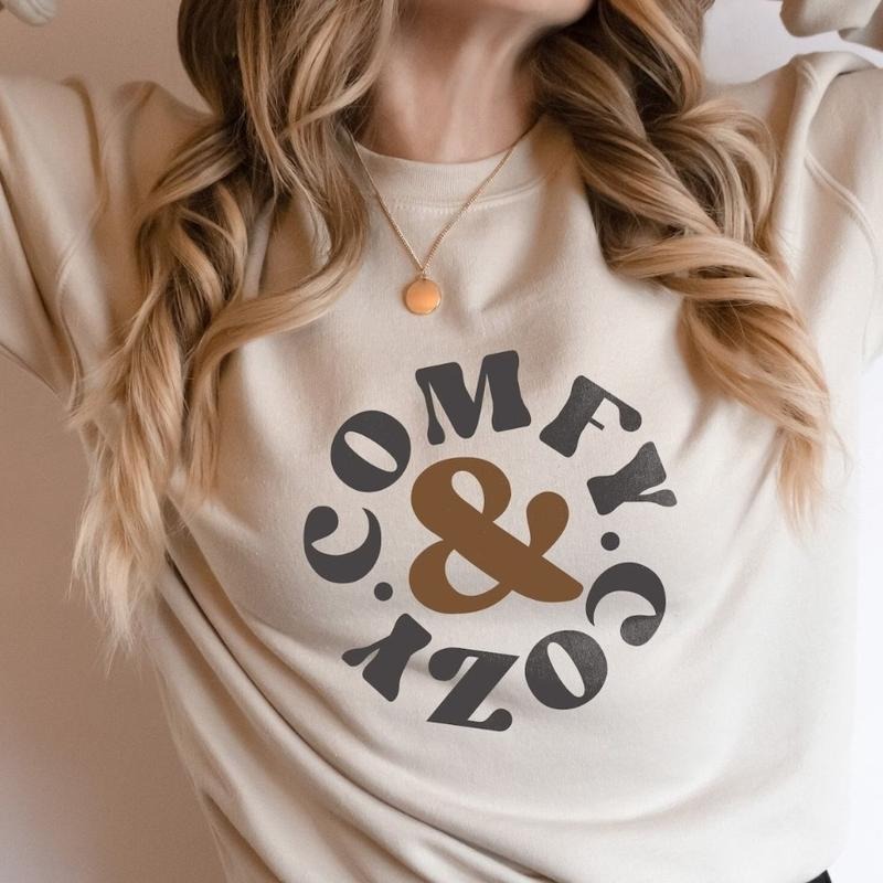Cozy season happy fall Halloween shirt Womens Sweatshirt Unisex Hoodie | PrintMintTees.com