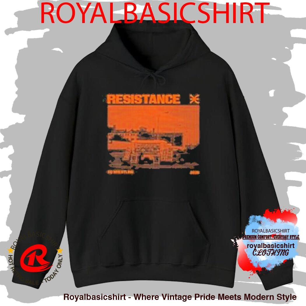 Cq Wrestling Resistance Black Art Shirt
