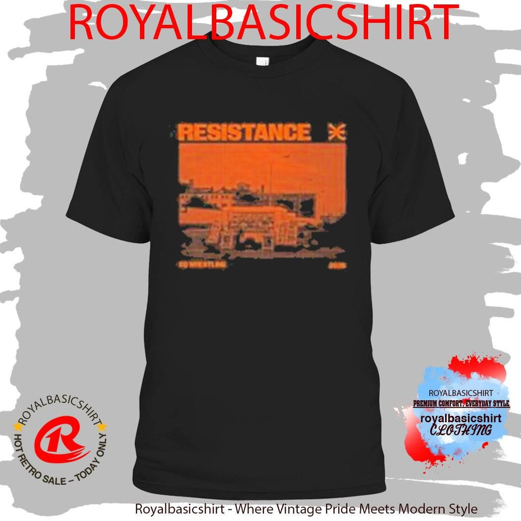 Cq Wrestling Resistance Black Art Shirt