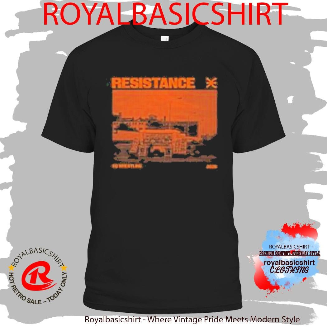 Cq Wrestling Resistance Black Art Shirt