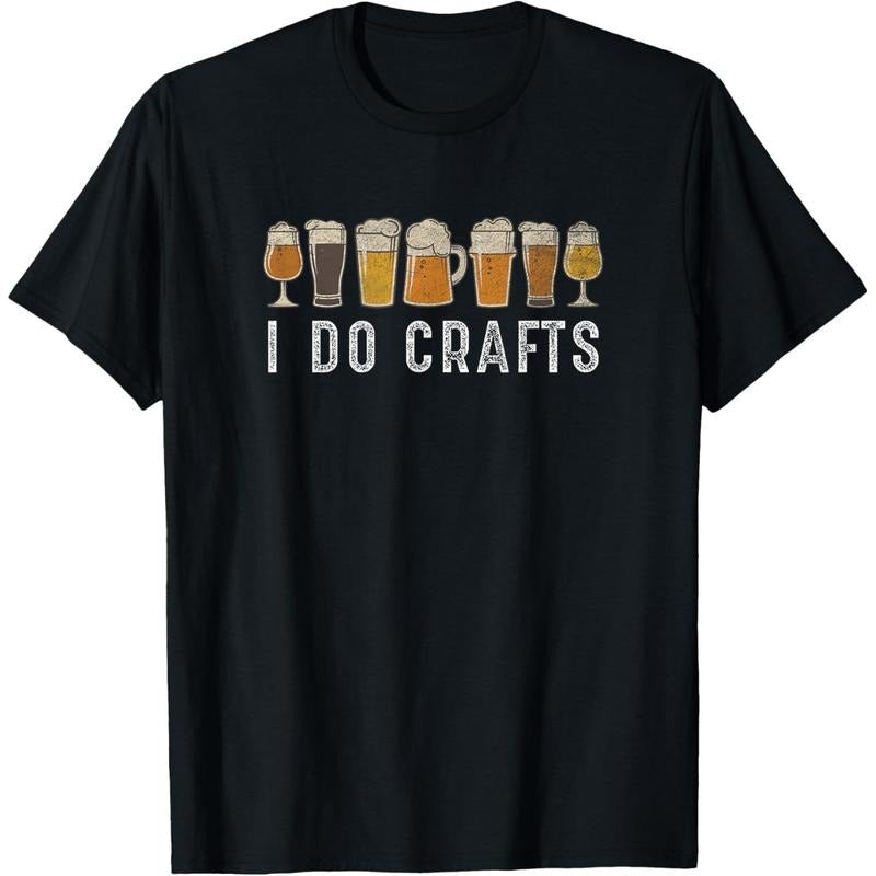 Craft Beer Vintage I Do Crafts Home Brew Art T-Shirt  made in us Hoodie Sweatshirt | PrintMintTees.com
