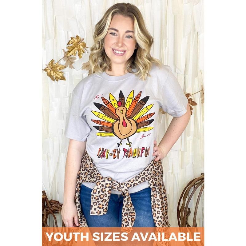 Cray-zy Thankful T-Shirt Hoodie Sweatshirt | PrintMintTees.com