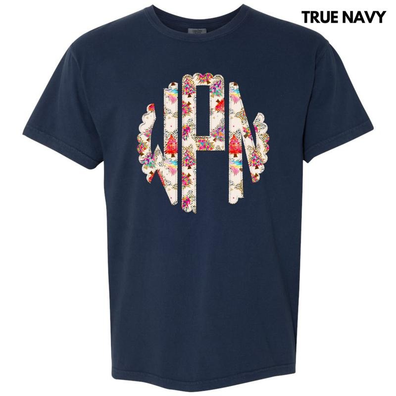 Crazy Colorful Monogram Comfort Colors 'NLB' T-Shirts, Hoodie, Sweatshirt