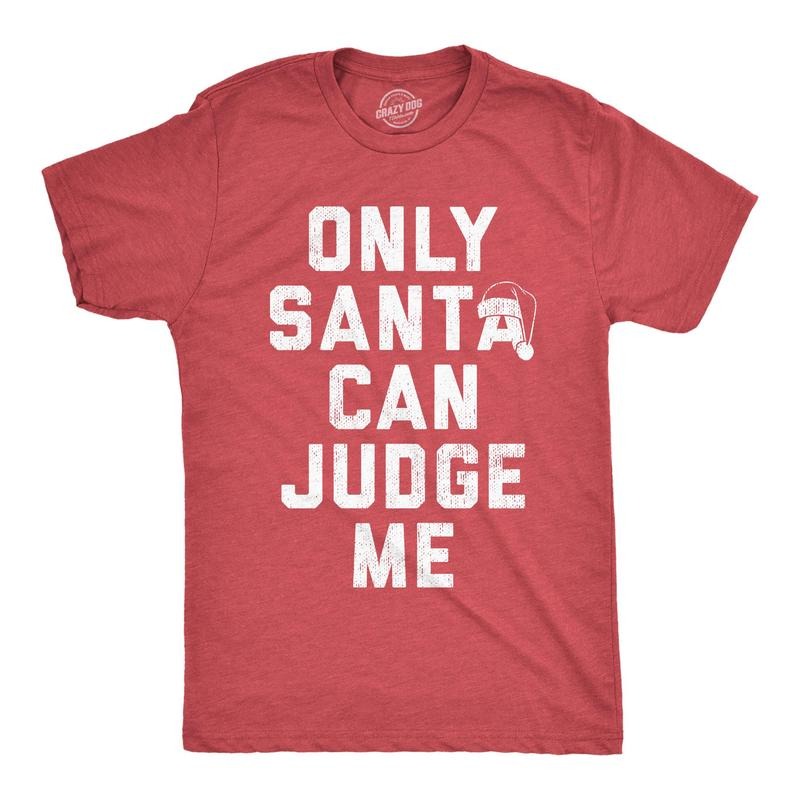 Crazy Dog Mens T Shirts Sarcastic Humor Christmas Offensive Joke Tees for Holiday Parties Hoodie Sweatshirt
