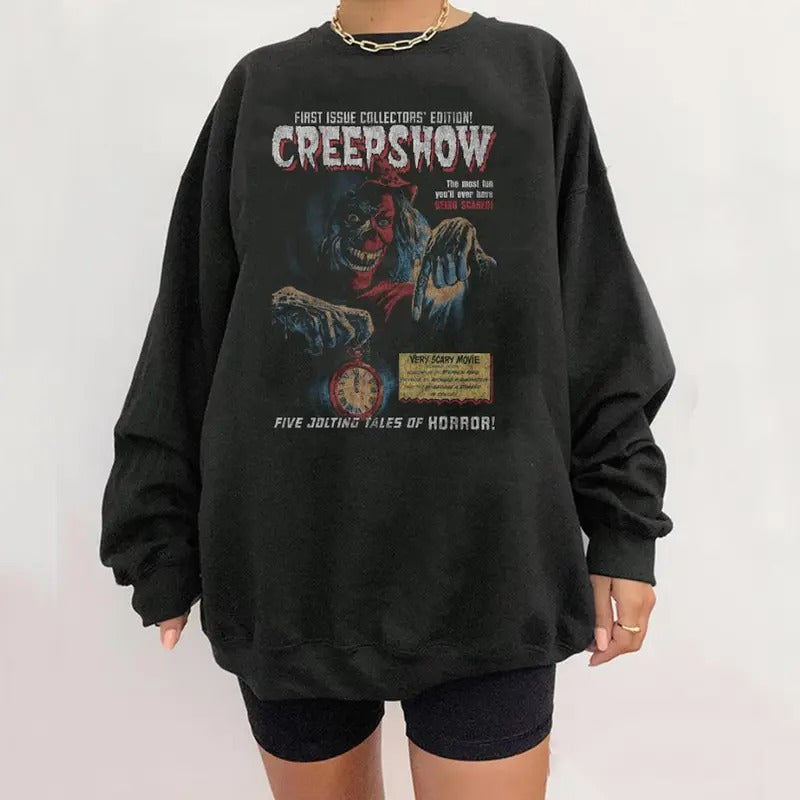 Creepshow, stephen king, george romero Sweatshirt, Halloween movies shirt Sweaters Womenswear Hoodie | PrintMintTees.com