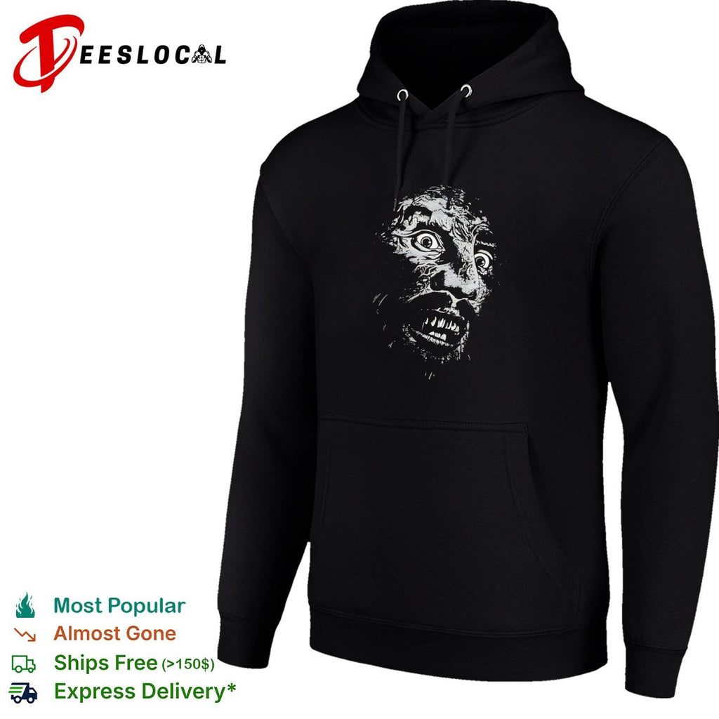 Creepy monster face shirt