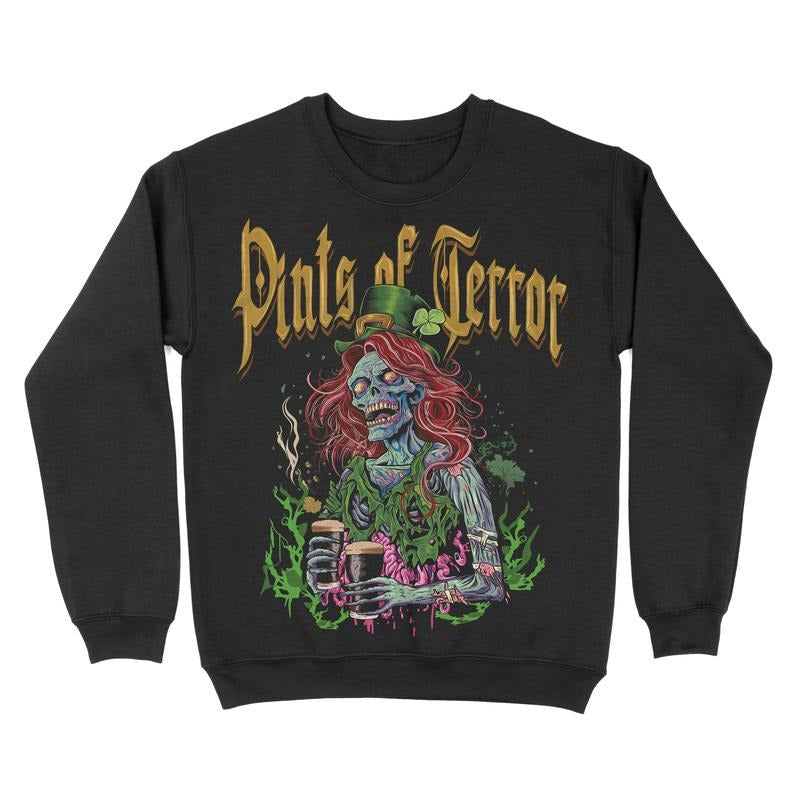 Crewneck Sweatshirt - Pints of Terror Shirt Hoodie | PrintMintTees.com