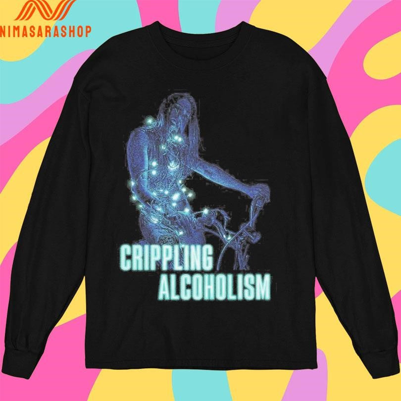 Crippling Alcoholism Bike Girl Shirts