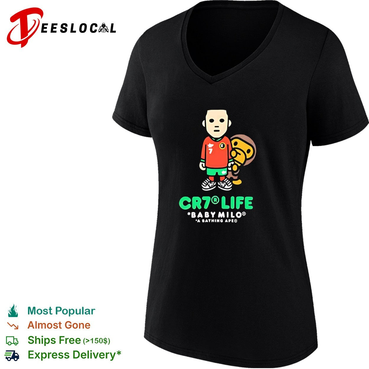 Cristiano Ronaldo Portugal National Team CR7 shirt