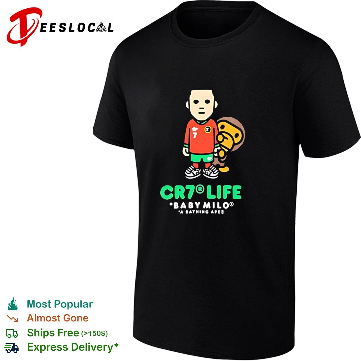 Cristiano Ronaldo Portugal National Team CR7 shirt