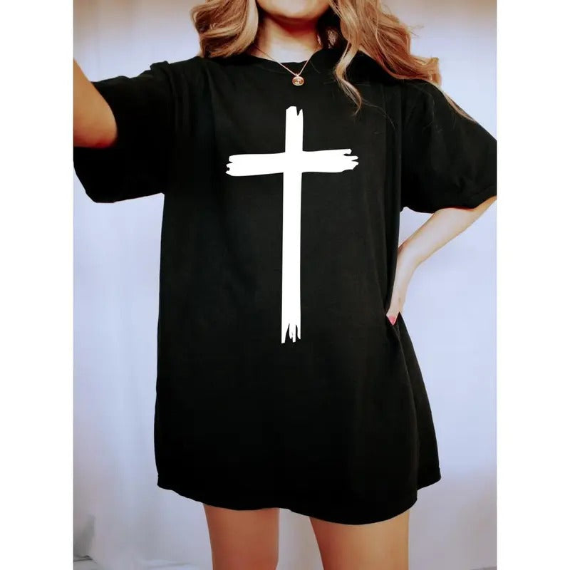 Cross T-Shirt, Christian Shirt, Faith Shirts, Christian Easter Shirt, Jesus Shirts, Religious Shirt, Church Gift ...