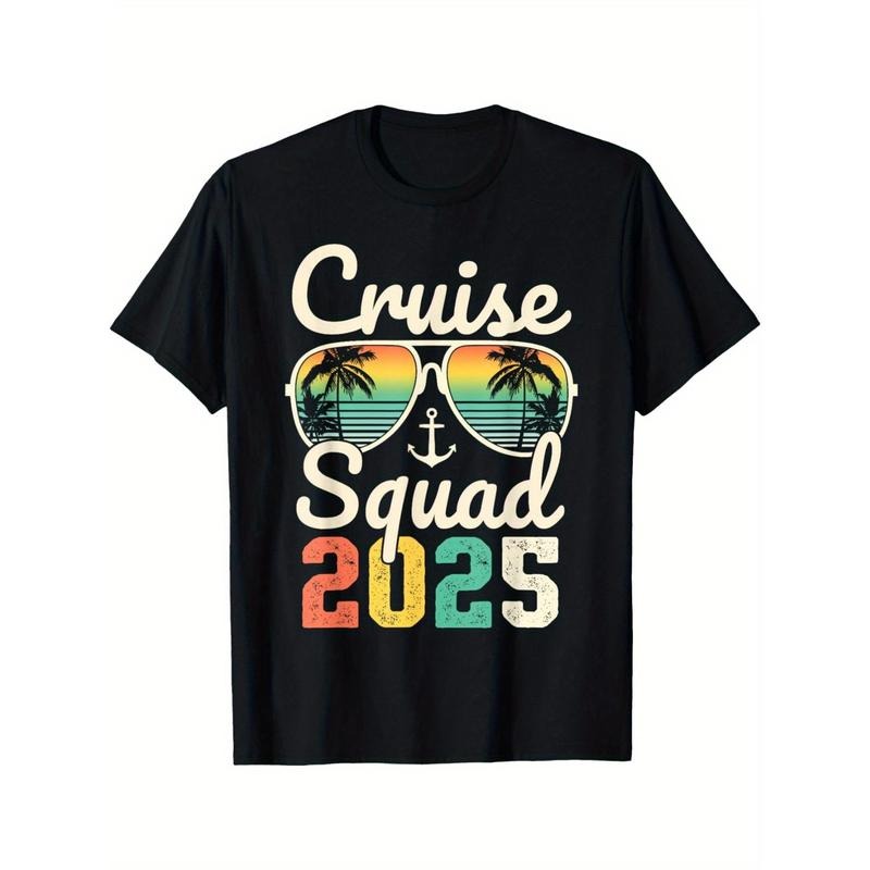 Cruise Squad 2025 Family Reunion, Summer Vacation T-Shirt made in usa Hoodie Sweatshirt | PrintMintTees.com