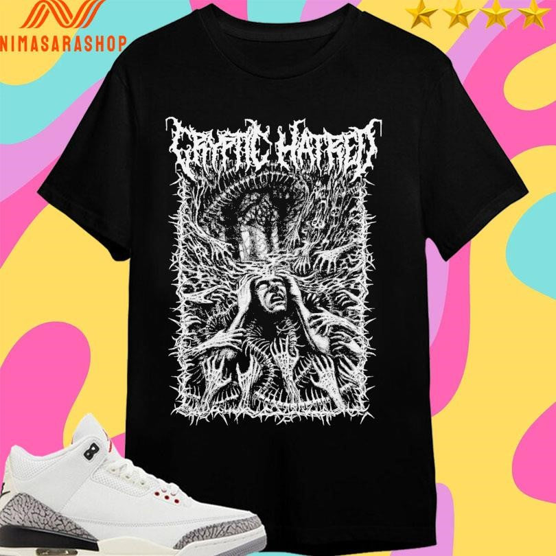Cryptic Hatred Internal Torment B And W Shirts