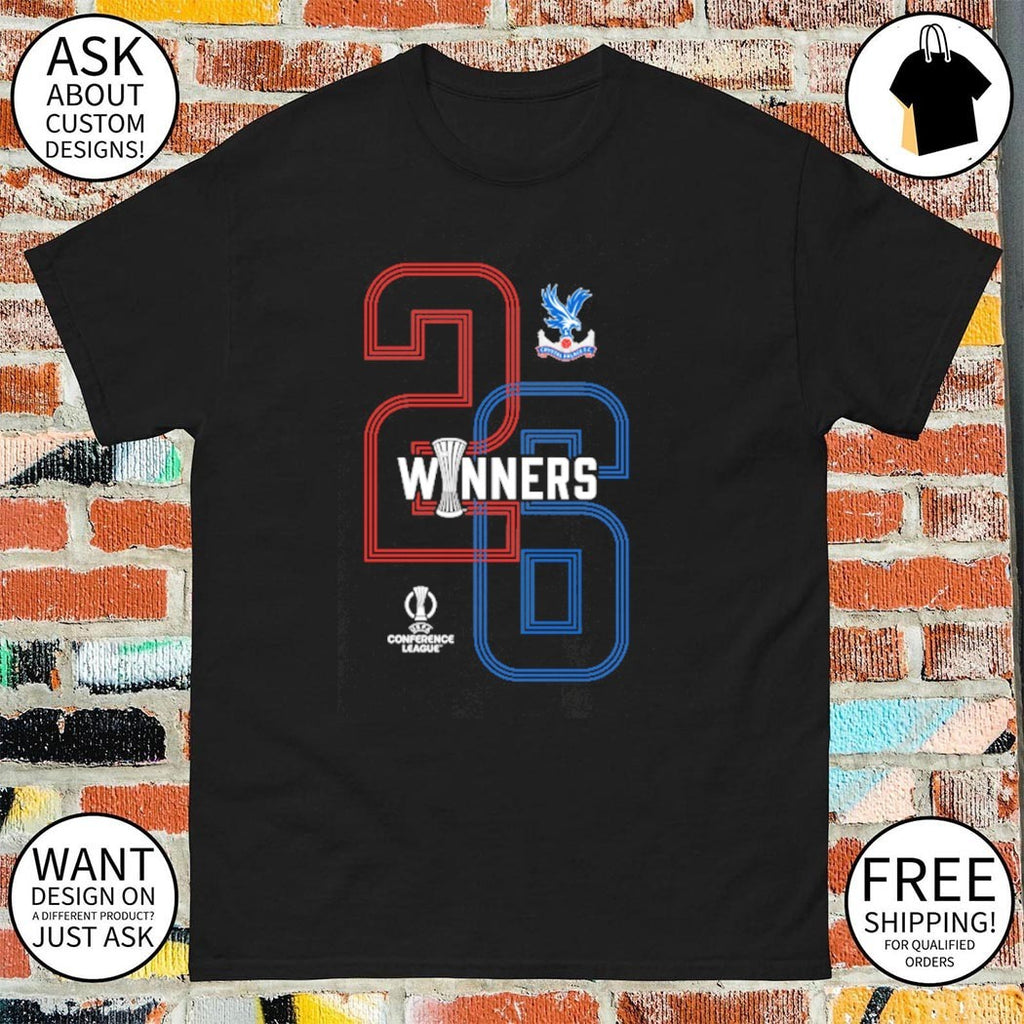 Crystal Palace F.C UEFA Conference League Winners shirt