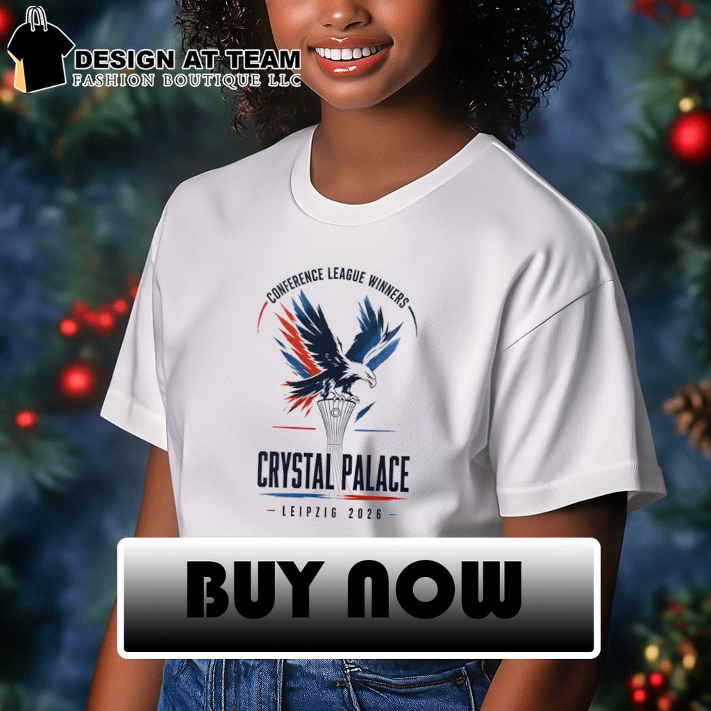 Crystal Palace FC UEFA Conference League Winners 2026 Leipzig shirt
