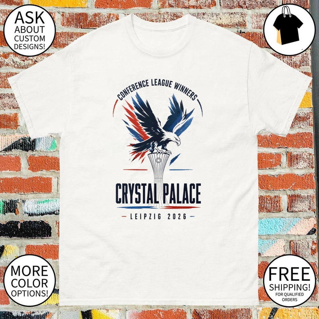 Crystal Palace FC UEFA Conference League Winners 2026 Leipzig shirt