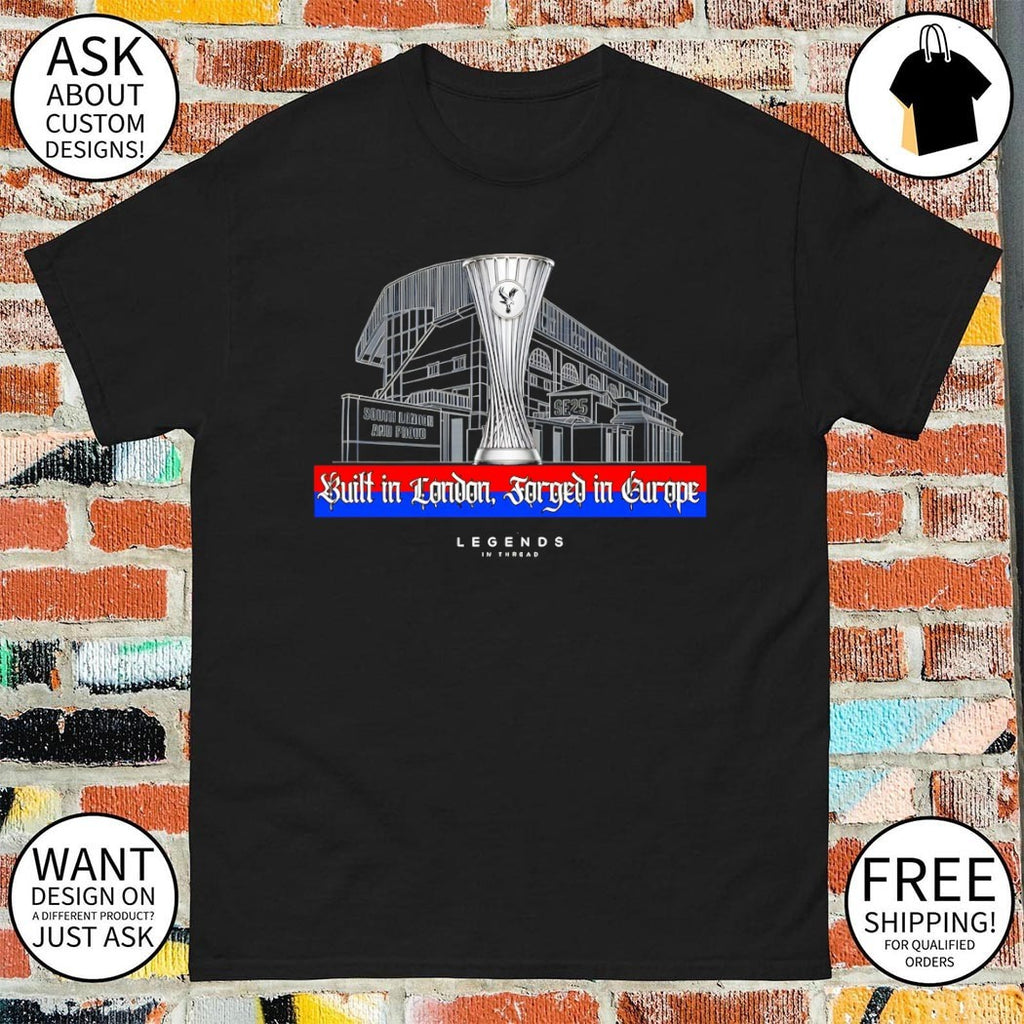 Crystal Palace built in London Forged in Europe Conference League Winners Legends shirt