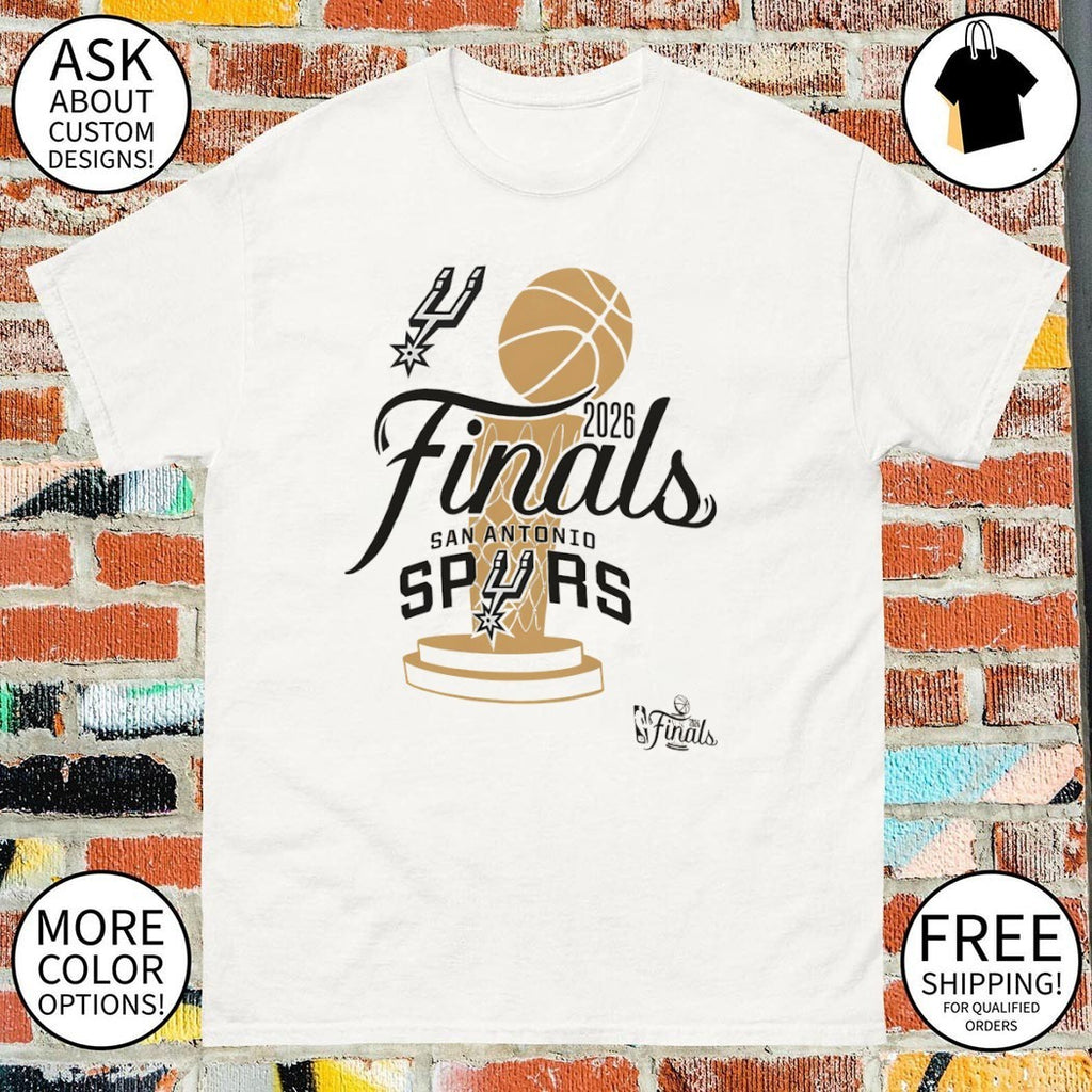 Cup San Antonio Spurs Basketball Finals 2026 NBA logo shirt