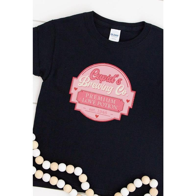 Cupid's Brewing Company Short Sleeve Relaxed Fit T-Shirt Hoodie Sweatshirt | PrintMintTees.com