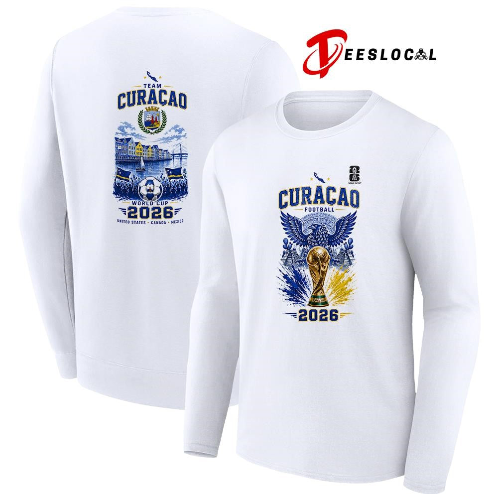 Curaçao World Cup trophy graphic shirt