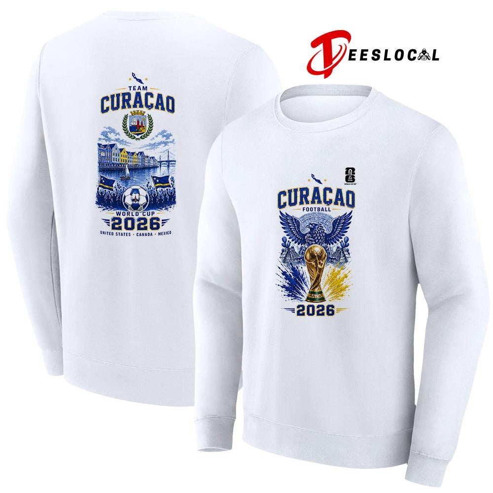 Curaçao World Cup trophy graphic shirt