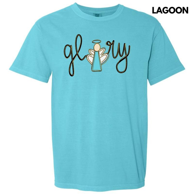 Cursive Glory Angel Comfort Colors 'NLB' Shirt Hoodie Sweatshirt