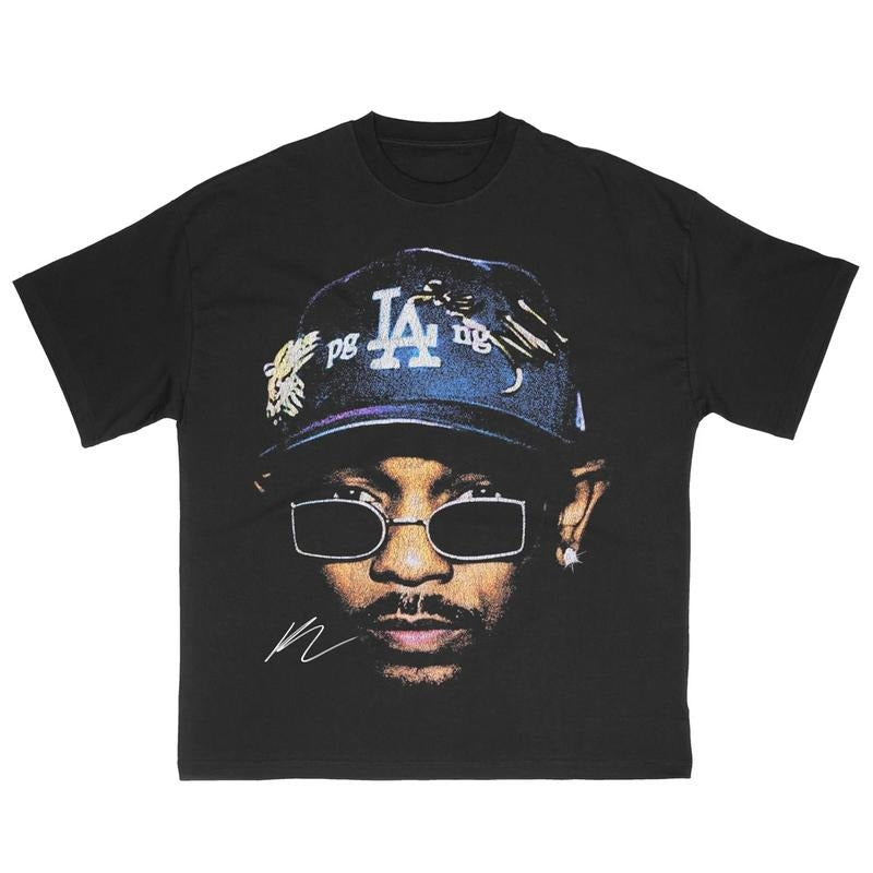 Custom Big Face Shirt 90s Vintage Graphic Tee Hip Hop Merch Men Women Unisex Cotton Menswear Top Hoodie Sweatshirt