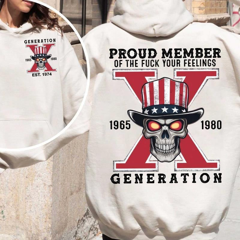 Custom Generation X New Version 3 Shirt, Custom Year Of Birth Shirt, Christmas Gen X TShirt Generation X T Shirt- 100%...