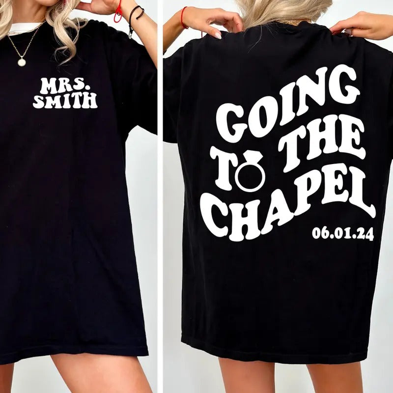 Custom Wedding Shirt, Going to the Chapel Shirt, Just Married Shirt, In My Wifey Era Shirt, Custom Wifey Shirt, Trendy...