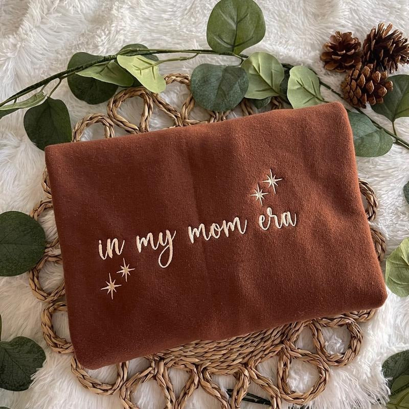 Customizable In My Era Embroidered Sweatshirt T-Shirts, Hoodie | PrintMintTees.com