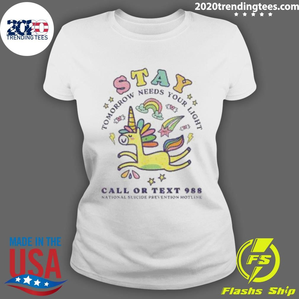 Cute 988 Suicide Prevention Tomorrow Needs You Retro Shirt