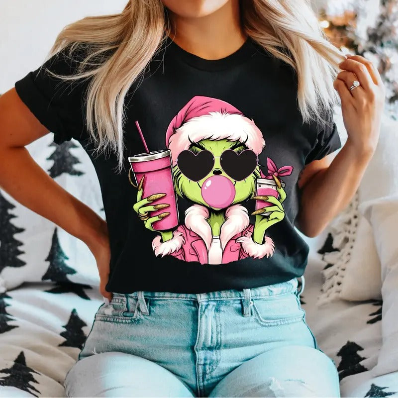 Cute Christmas T-Shirt, Christmas Coffee Shirt, Christmas Coffee Lovers Tee, Christmas Party Tee, Christmas Gifts Shirt,...