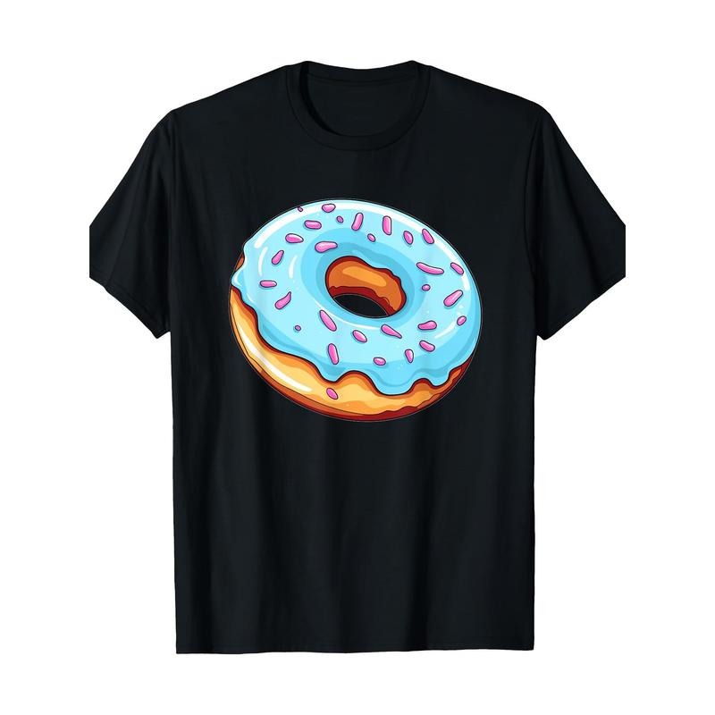 Cute Donut I Donut 220g 100% Cotton T-Shirt made in usa Hoodie Sweatshirt | PrintMintTees.com