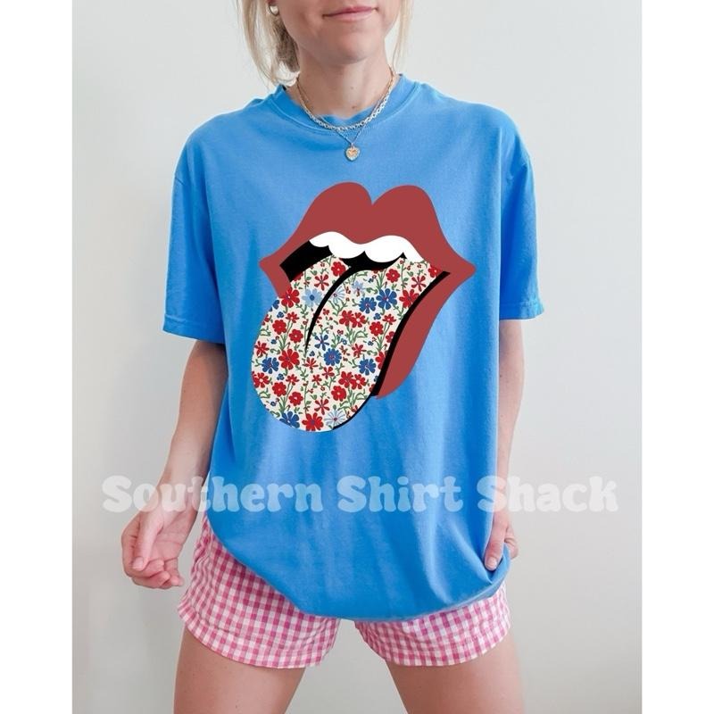 Cute Fourth Of July Tongue  t shirt  | Royal Caribbean  comfort colors t shirt | 4th of July T shirt Hoodie Sweatshirt