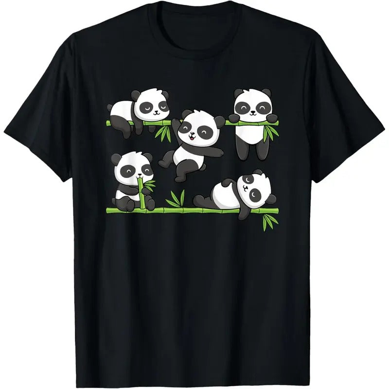 Cute Kawaii Baby Panda Bear Panda Lover T-Shirt Made in USA Hoodie Sweatshirt | PrintMintTees.com