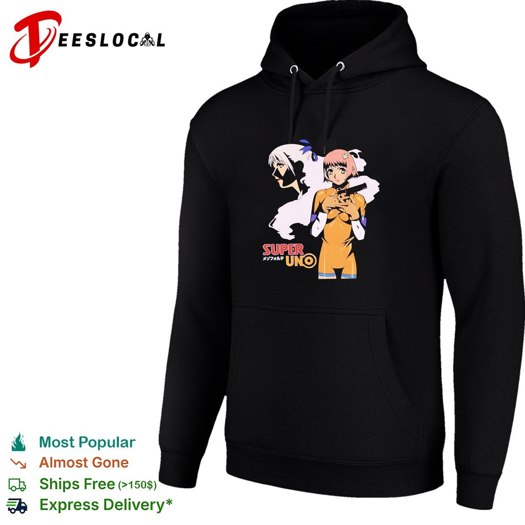 Cute Mezzo Forte holding pistol retro shirt